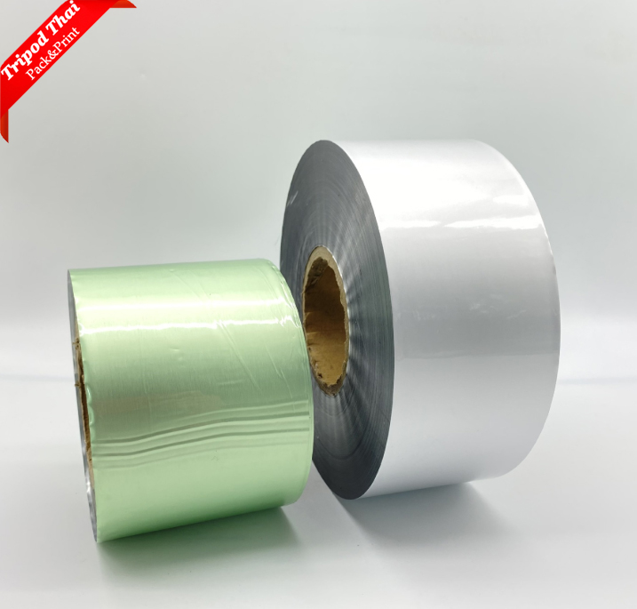 aluminum laminated plastic packing film roll packaging for sachet shampoo