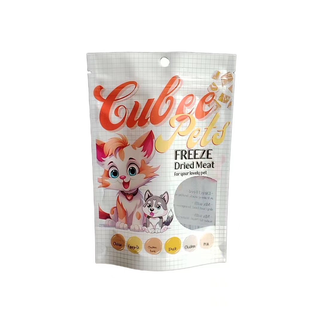 2023 new design pouches dog food cat food packaging bag customize 20kg