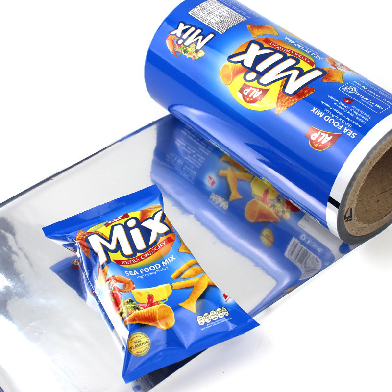 Hot sale mylar sealing aluminum film roll 35mm dtf for packaging biscuits